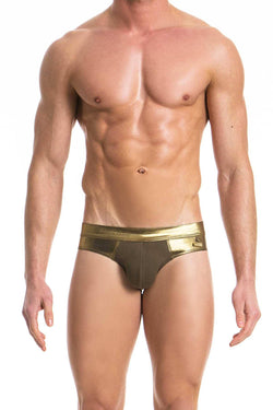 Modus Vivendi Khaki/Gold Dusk2Dawn Brief thumbnail 1