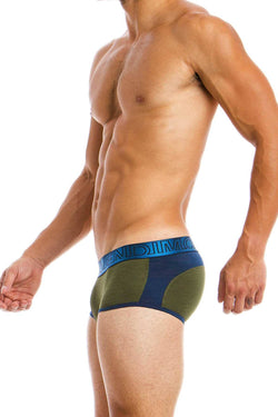 Modus Vivendi Khaki Slub Brazil-Cut Trunk thumbnail 2