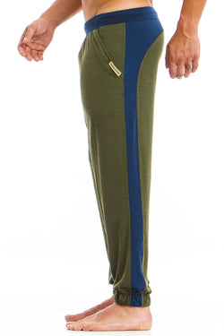 Modus Vivendi Khaki Slub Pant thumbnail 2