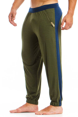 Modus Vivendi Khaki Slub Pant thumbnail 3
