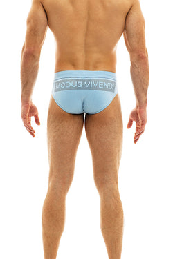 Modus Vivendi Light Blue Suede Brief thumbnail 3