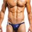 Modus Vivendi Marine-Blue Tricky Convertible Swim Tanga