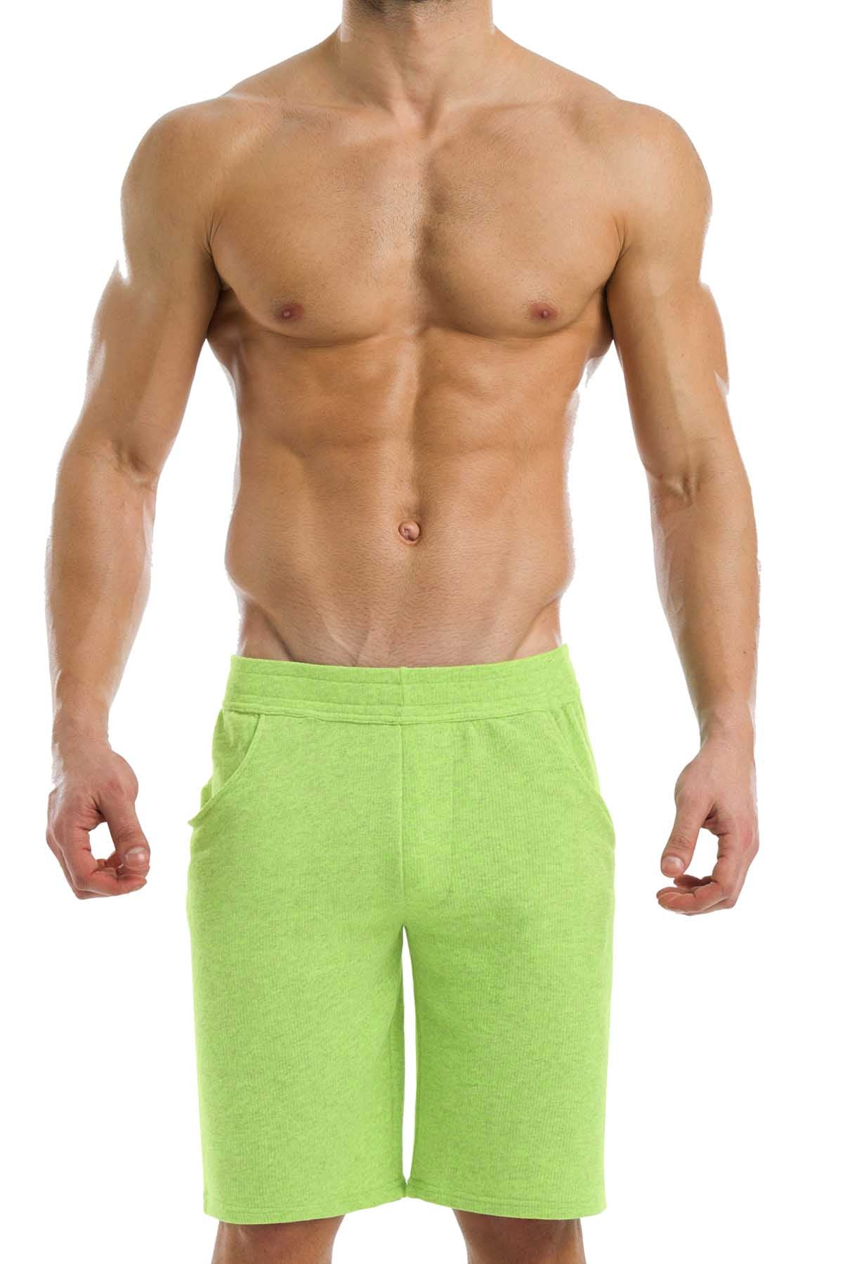Modus Vivendi Neon-Yellow Sweat Short