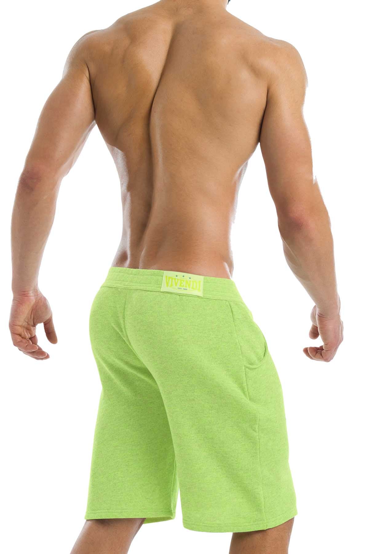 Modus Vivendi Neon-Yellow Sweat Short