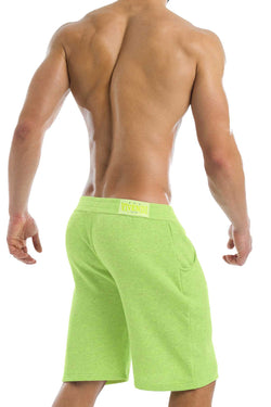 Modus Vivendi Neon-Yellow Sweat Short thumbnail 3