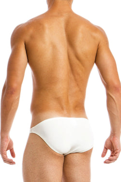 Modus Vivendi Off White Low Cut Silk Brief thumbnail 3