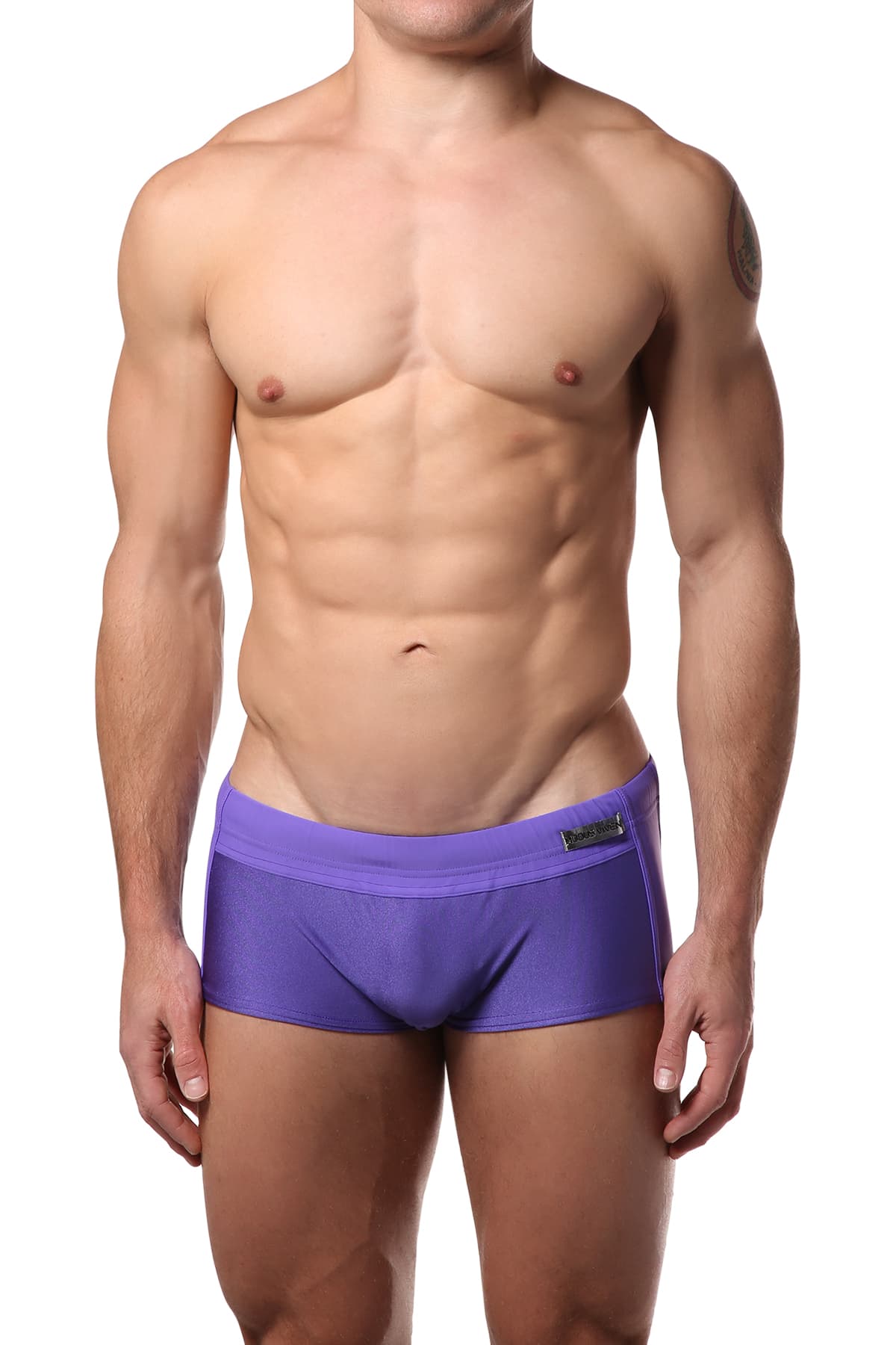 Modus Vivendi Purple Contrast Swim Boxer
