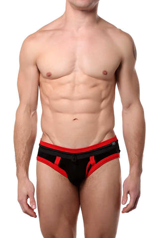 Modus Vivendi Red/Black Towel Brief