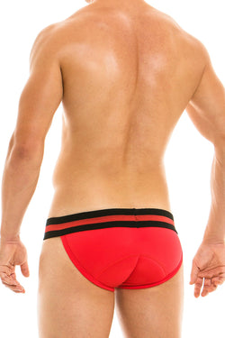 Modus Vivendi Red Cycling Tanga Brief thumbnail 3