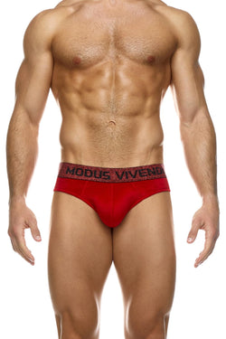 Modus Vivendi Red Exclusive Velvet Brief thumbnail 1