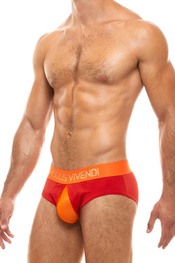 Modus Vivendi Red Secret Pleat Brief thumbnail 1