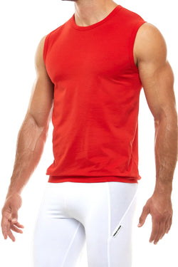 Modus Vivendi Red Secret Pleat Sleeveless thumbnail 1