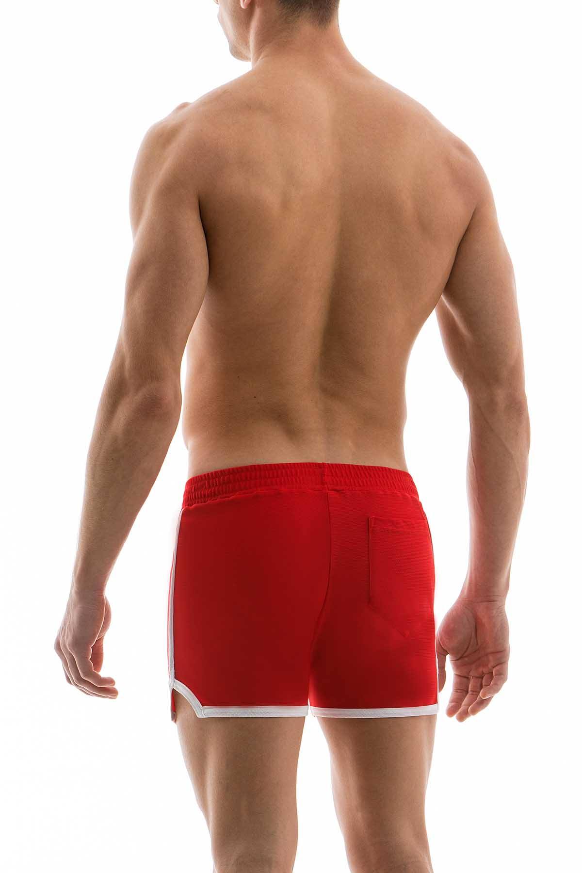 Modus Vivendi Red Sporty Swim Short