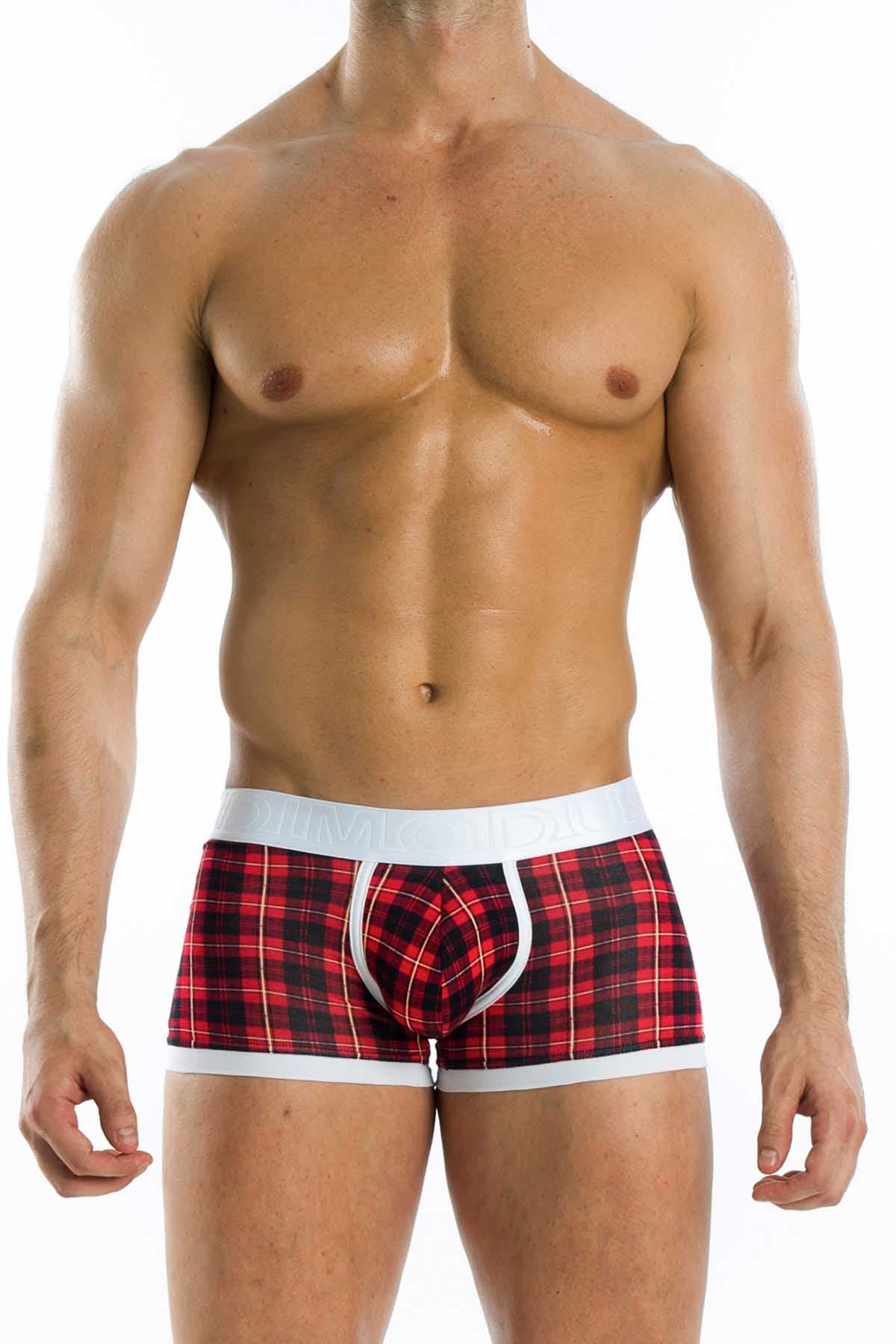Modus Vivendi Red Tartan Boxer