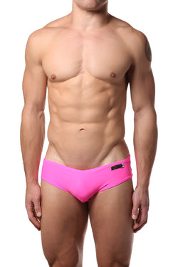 Modus Vivendi Red & Fuchsia Reversible Swim Brief thumbnail 4