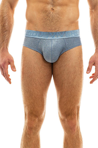 Modus Vivendi Steel Blue Glam Sparkle Brief
