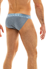 Modus Vivendi Steel Blue Glam Sparkle Tanga Brief