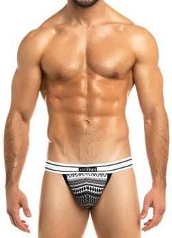 Modus Vivendi White Capsule Graphic Tanga Brief thumbnail 1