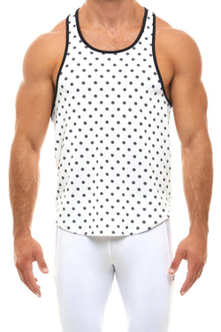 Modus Vivendi White Screw Dot Tanktop thumbnail 1