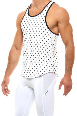 Modus Vivendi White Screw Dot Tanktop thumbnail 2