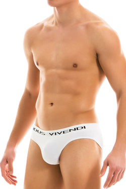 Modus Vivendi White Seamless Mini Brief thumbnail 2