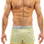 Modus Vivendi Yellow Pop Melange Shorts