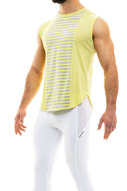 Modus Vivendi Yellow Pop Melange Sleeveless Tank thumbnail 2