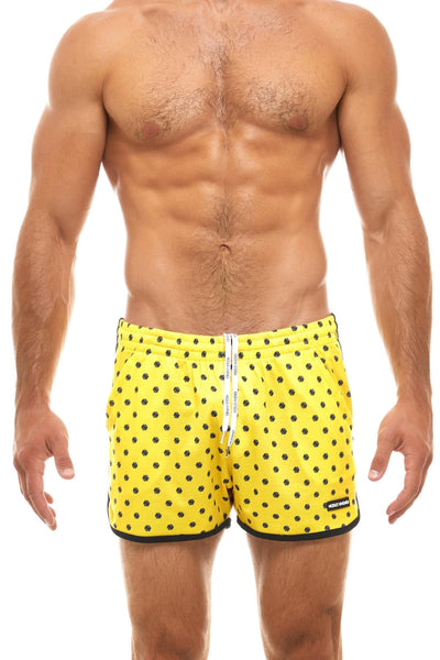 Modus Vivendi Yellow Screw Dot Shorts