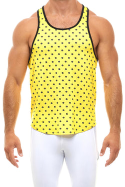 Modus Vivendi Yellow Screw Dot Tanktop thumbnail 1