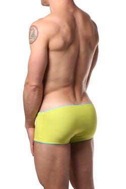 Modus Vivendi Yellow & Aqua Reversible Swim Boxer thumbnail 3
