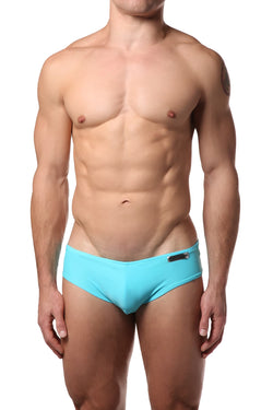 Modus Vivendi Yellow & Aqua Reversible Swim Brief thumbnail 4