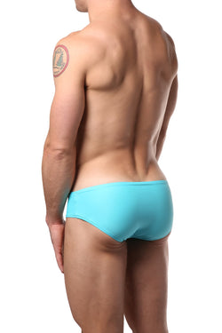 Modus Vivendi Yellow & Aqua Reversible Swim Brief thumbnail 3