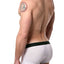 Modus Vivendi for CheapUndies White/Green Low-Rise Trunk