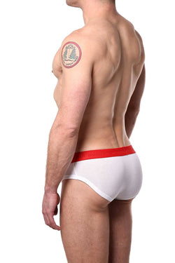 Modus Vivendi for CheapUndies White/Red Classic Brief thumbnail 2