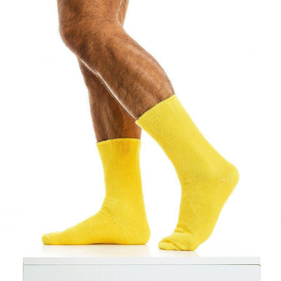 Modus Vivendi yellow Towel Socks