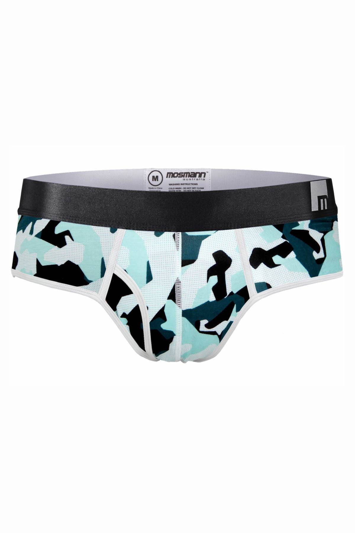 Mosmann Aqua-Camo Artillery Bamboo Brief