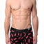 Mosmann Black/Ice-Block Popsicle Bamboo Boxer Brief