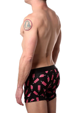Mosmann Black/Ice-Block Popsicle Bamboo Boxer Brief thumbnail 2