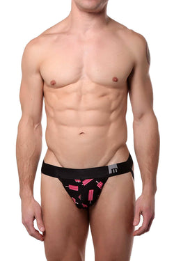 Mosmann Black/Ice-Block Popsicle Bamboo Jockstrap thumbnail 1