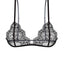 Mosmann Black Mia Lace Triangle Bralette
