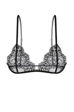 Mosmann Black Mia Lace Triangle Bralette