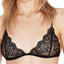 Mosmann Black Mia Lace Triangle Bralette