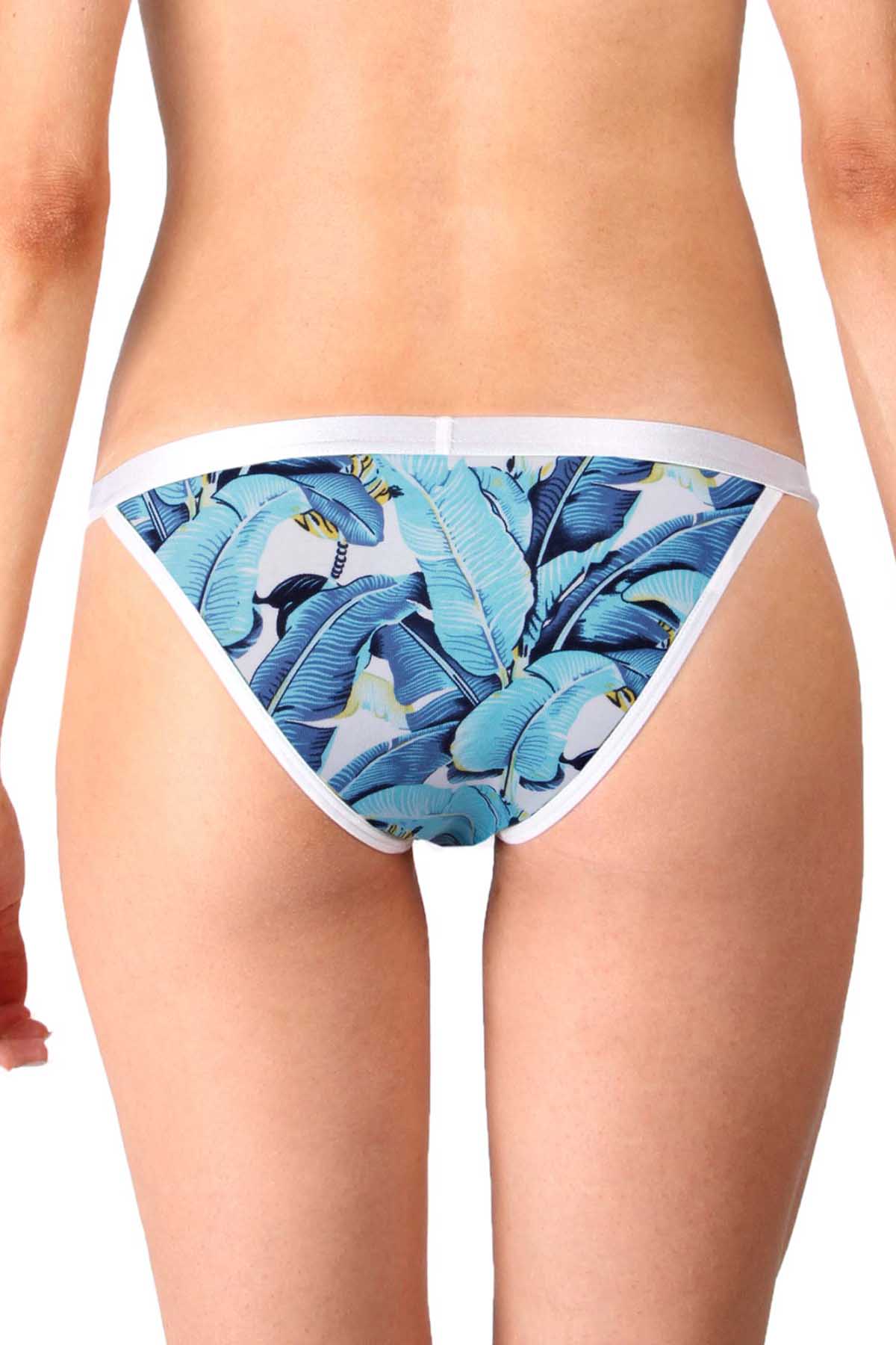 Mosmann Blue Congo String Bikini Panty