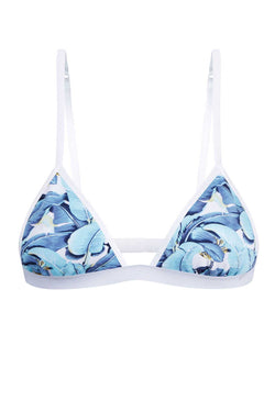 Mosmann Blue Congo Triangle Bralette thumbnail 4