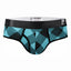 Mosmann Blue-Plaids Classic Bamboo Brief