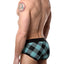 Mosmann Blue-Plaids Classic Bamboo Brief