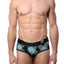 Mosmann Blue-Plaids Classic Bamboo Brief