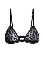 Mosmann Leopard Lolita Soft Cup Triangle Bralette