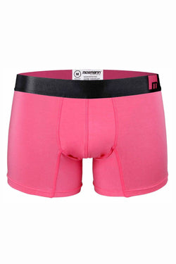 Mosmann Pink Classic Bamboo Boxer Brief thumbnail 3