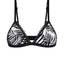 Mosmann Powder Blue & Black Palm Springs Soft Cup Bra